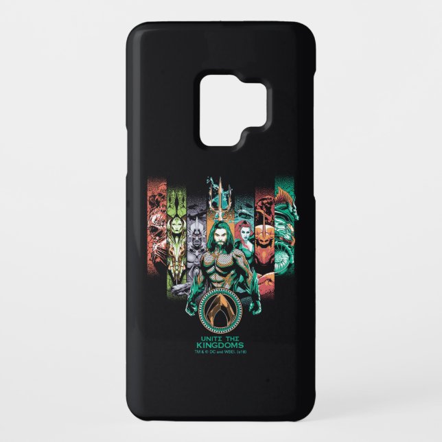 Aquaman | "Unite The Kingdoms" Atlanteans Graphic Case-Mate Samsung Galaxy Case (Back)