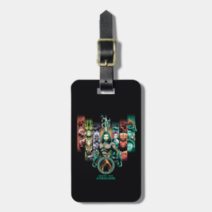 Aquaman   "Unite The Kingdoms" Atlanteans Graphic Luggage Tag