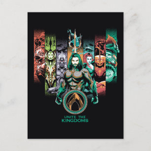 Aquaman   "Unite The Kingdoms" Atlanteans Graphic Postcard