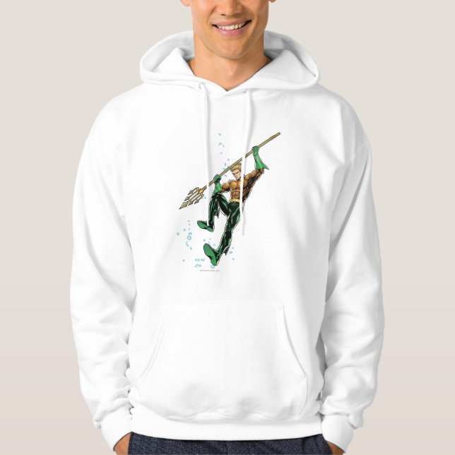 Aquaman with Spear Hoodie (Front)