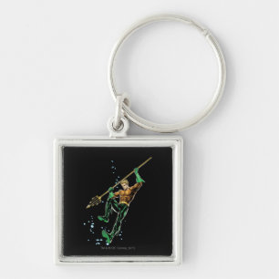 Aquaman with Spear Key Ring