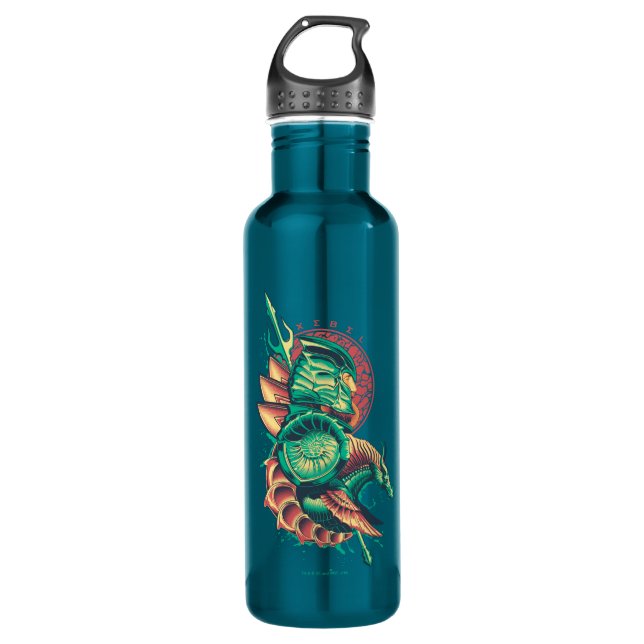 Aquaman | Xebel King Nereus Graphic 710 Ml Water Bottle (Front)