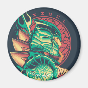 Aquaman Xebel King Nereus Graphic Magnet