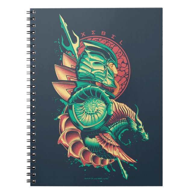 Aquaman | Xebel King Nereus Graphic Notebook (Front)