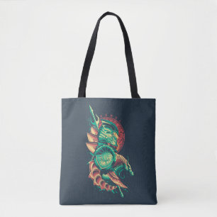 Aquaman Xebel King Nereus Graphic Tote Bag