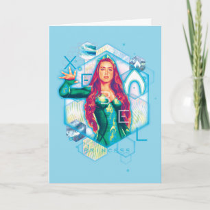 Aquaman Xebel Princess Mera Hexagonal Graphic Card