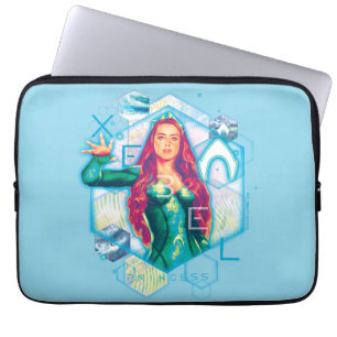 Aquaman Xebel Princess Mera Hexagonal Graphic Laptop Sleeve