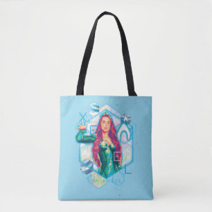 Aquaman   Xebel Princess Mera Hexagonal Graphic Tote Bag