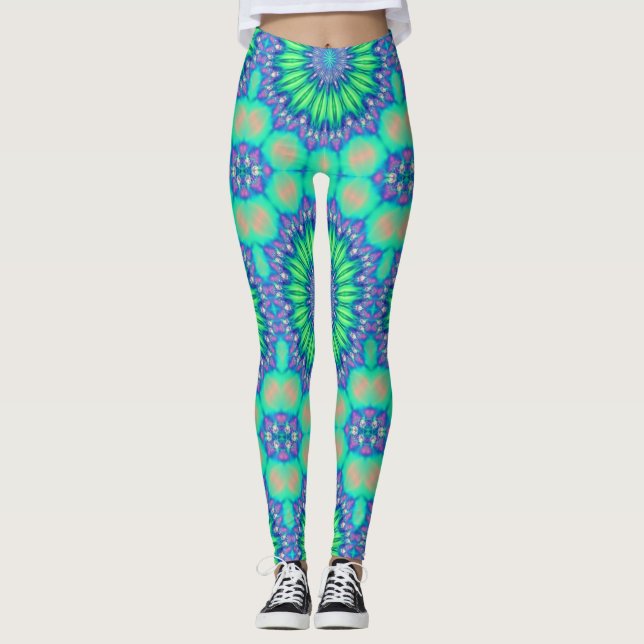 AquaMandalla II Leggings (Front)