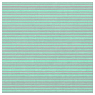 Aquamarine and Dark Grey Coloured Lines Fabric