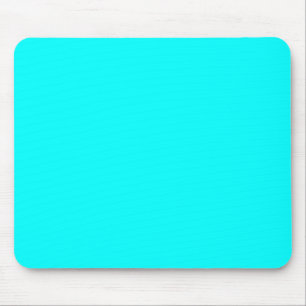 Aquamarine Blue Elegant Fashion Colour Mouse Mat