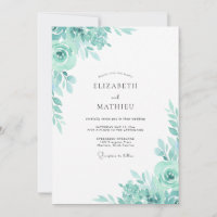 Aquamarine Eucalyptus Leaves Wedding