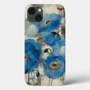 Aquamarine Floral iPhone 13 Case