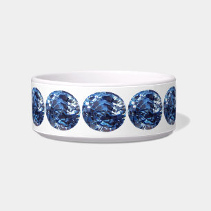 Aquamarine Gemstone, Sky Blue Bowl