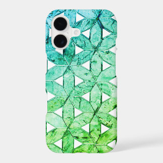 Aquamarine green Mosaic | flower of life