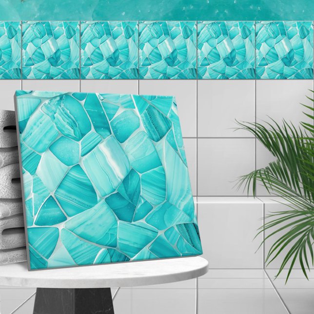 Aquamarine - Mosaic  Tile (Creator Uploaded)