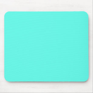 Aquamarine (solid colour) mouse mat
