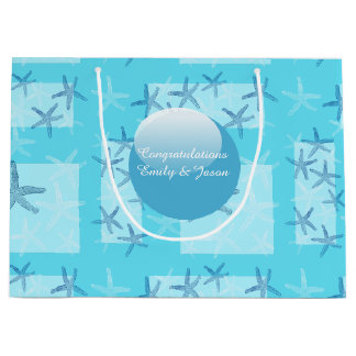 Aquamarine Starfish Gift Bag