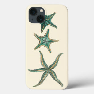 Aquamarine Triple Starfish iPhone 13 Case