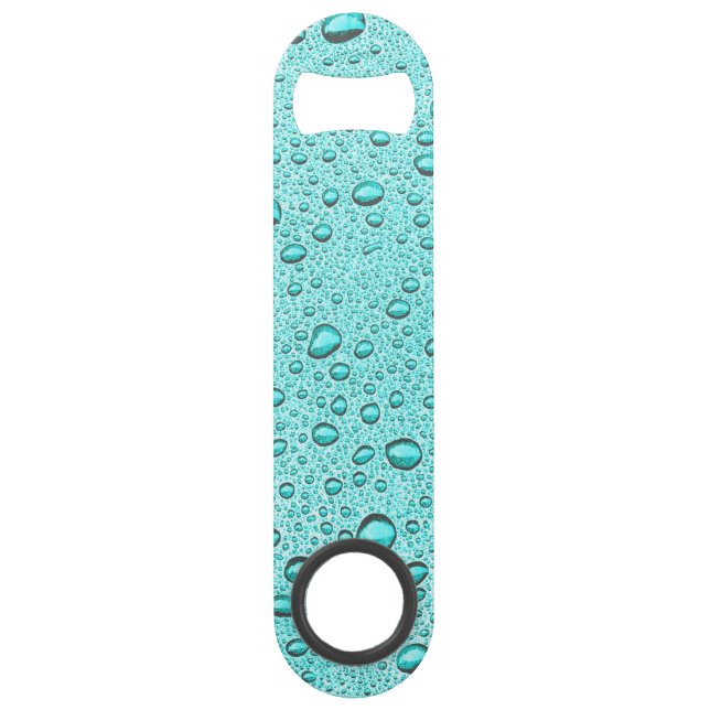 Aquamarine water droplets (Front)