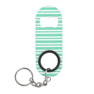 Aquamarine White Stripes Pattern