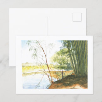 Aquarela landscape in Minas Postcard