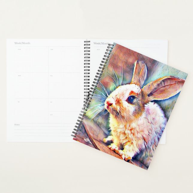 aquarell bunny planner (Display)