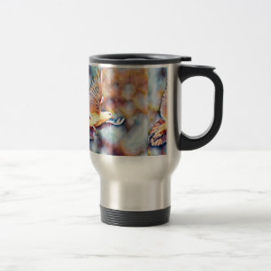 aquarell dove travel mug