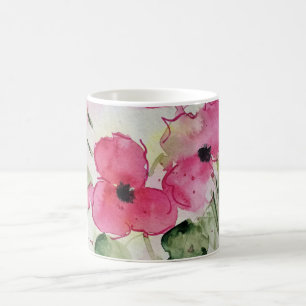 Aquarell rosa Blumen Coffee Mug