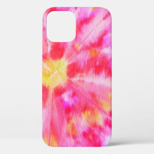 Aquarelle Creative Tone. Brush Gold. Ginger Tie Dy iPhone 12 Case