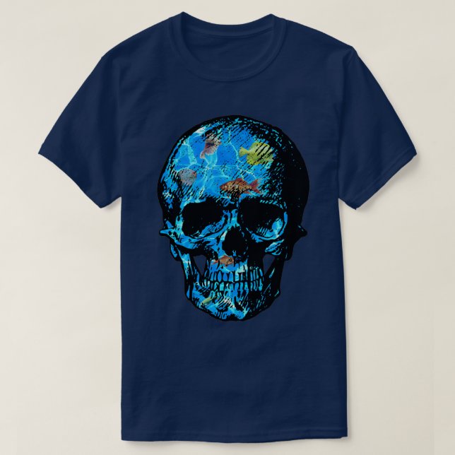 Aquariskull V2 T-Shirt (Design Front)