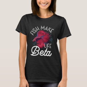 Aquarist Betta Fish Aquascaping Aquaristic Fishkee T-Shirt