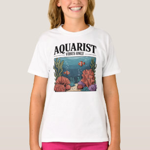Aquarist Fish Collector Aquarium Junkie Fish Lover T-Shirt