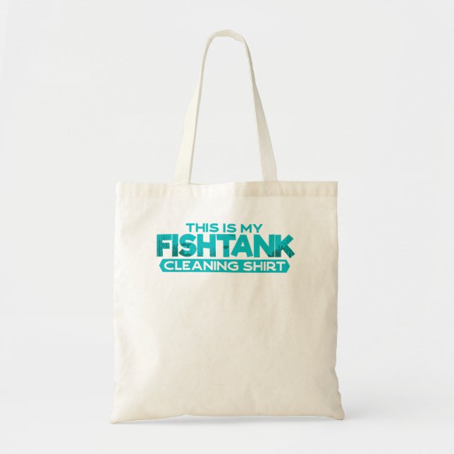 Aquarist Fishkeeping Fish Tank Cleaning - Aquarium Tote Bag (Front)