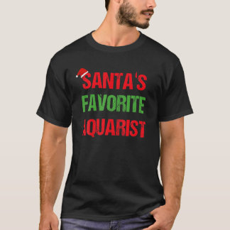 Aquarist Funny Pajama Christmas Gift T-Shirt