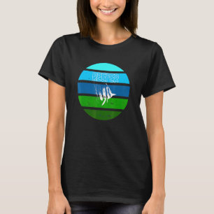 Aquarist Reef Copperband Butterfly Marine Reefer F T-Shirt