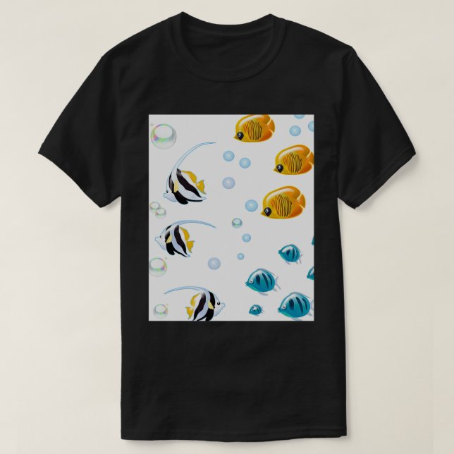 Aquarium 4 T-Shirt (Design Front)