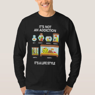 Aquarium Addictionaquarium Addict Aquarist Fish Ta T-Shirt