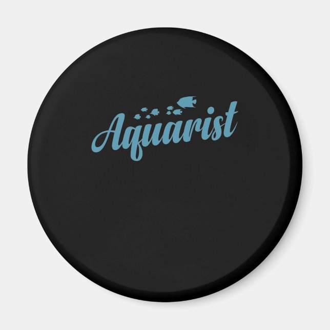 Aquarium Aquarist Magnet (Front)