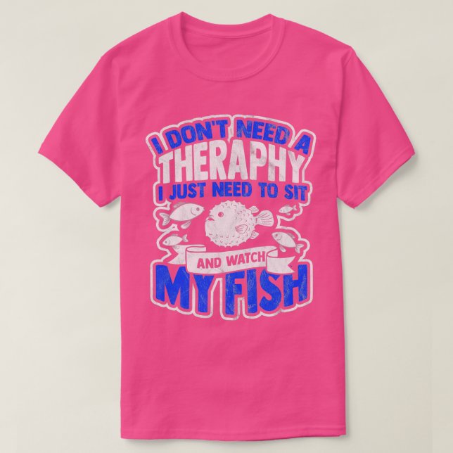 Aquarium Aquascaping Aquatic Goldfish Reef Fish 1 T-Shirt (Design Front)