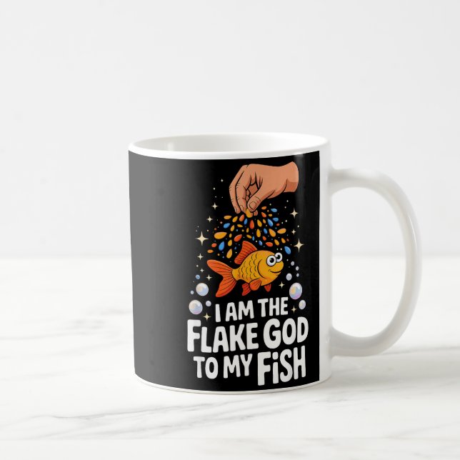 Aquarium Art For Men Women Fish Lover Fiank Enthus Coffee Mug (Right)