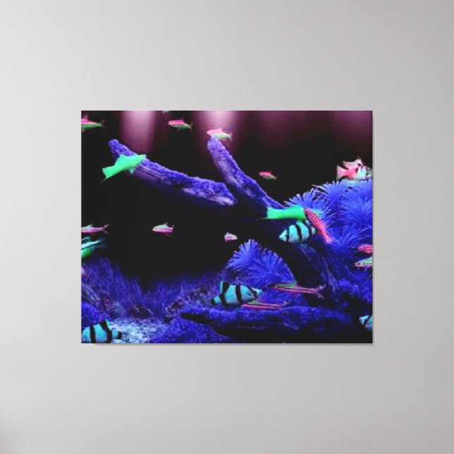 Aquarium Canvas Print (Front)