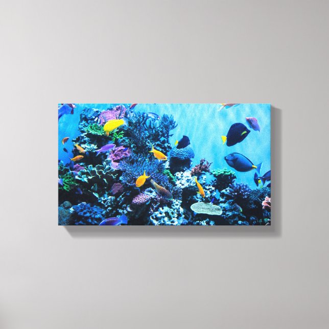 Aquarium Canvas Print (Front)