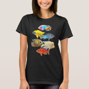 Aquarium Cichlid African Peacock Cichlids Vieja De T-Shirt