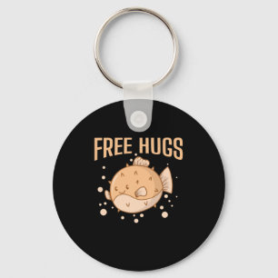 Aquarium Free Hugs Key Ring