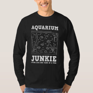 Aquarium Junkie Aquarist Fish Keeping T-Shirt