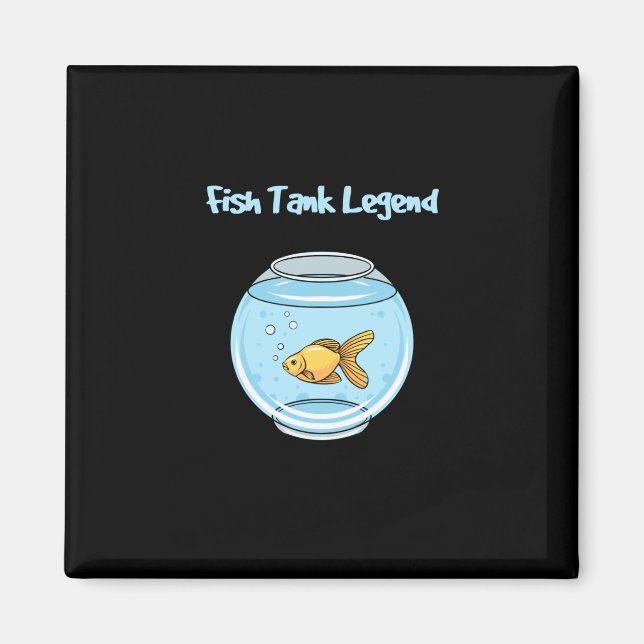 Aquarium Keeper - Fish Tank Legend Magnet (Front)