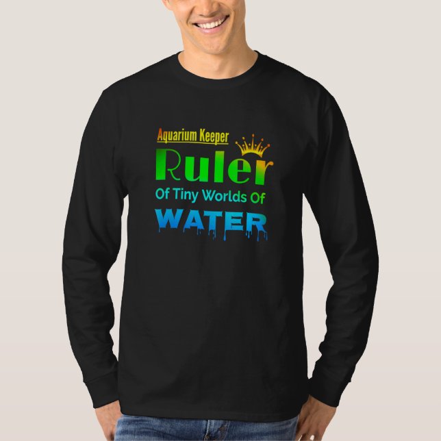 Aquarium Keeper Ruler Of Tiny Worlds Fish Tanks S (Front)