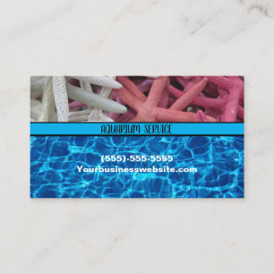 Aquarium Maintenance Business Card