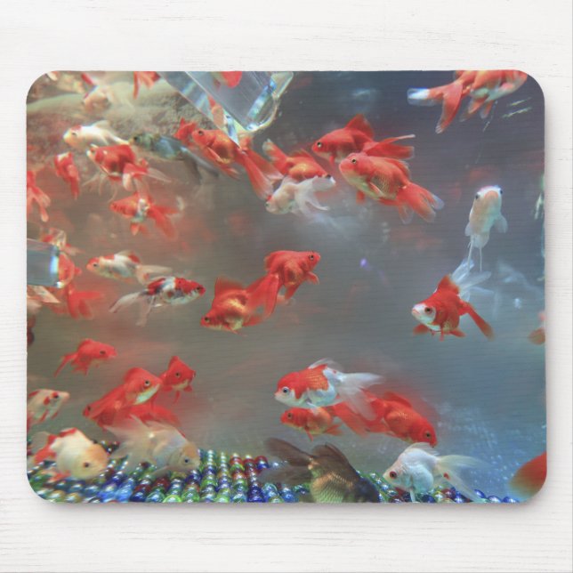 Aquarium Marble Fish Mouse Mat (Front)
